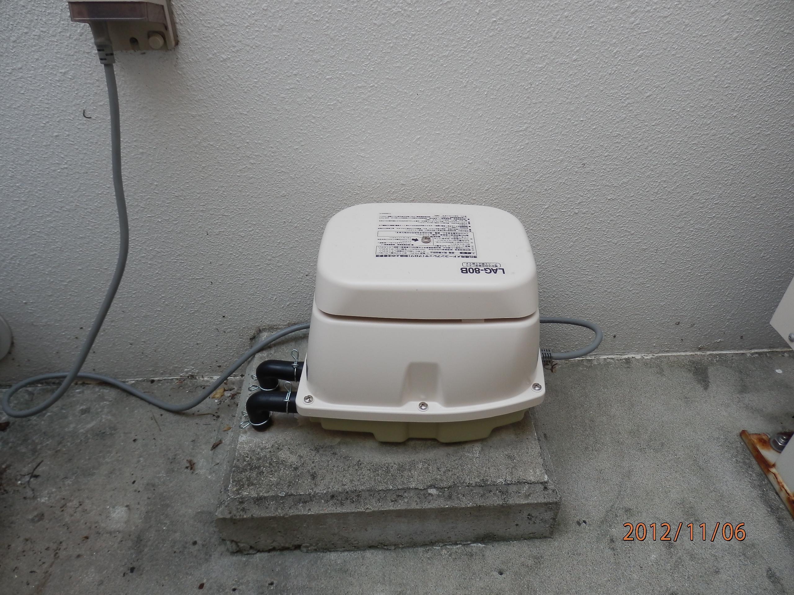 ブロアー交換完了