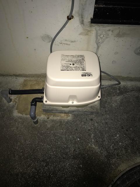 ブロアー取り付け