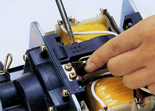 ブロアーの取り付け ブロアーの取り付け