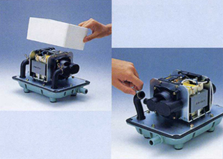 ブロアーの取り付け ブロアーの取り付け