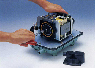 ブロアーの取り付け ブロアーの取り付け