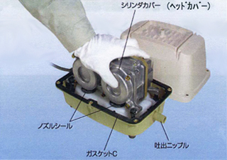 ブロアーの取り付け ブロアーの取り付け