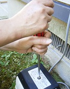 ブロアーのメンテナンス