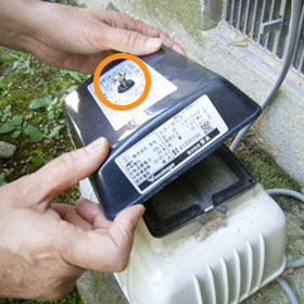 ブロアーのメンテナンス