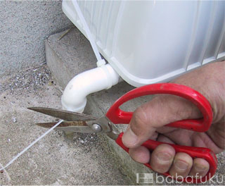 ブロアーの取り付け ブロアーの取り付け