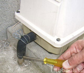 ブロアーの取り付け ブロアーの取り付け