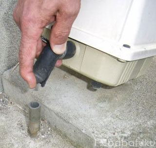 ブロアーの取り付け ブロアーの取り付け