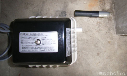 ブロアーの取り付け ブロアーの取り付け