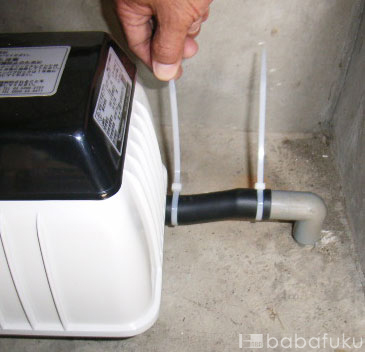 ブロアーの取り付け ブロアーの取り付け