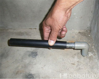 ブロアーの取り付け ブロアーの取り付け