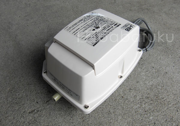 ブロアー 日東工器(クボタ)LA-80E 詳細図 ブロアー 日東工器(クボタ)LA-80E 詳細図