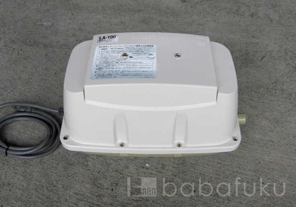 ブロアー 日東工器(クボタ)LA-100 詳細図