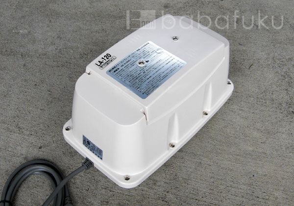 ブロアー 日東工器(クボタ)LA-120 詳細図 ブロアー 日東工器(クボタ)LA-120 詳細図