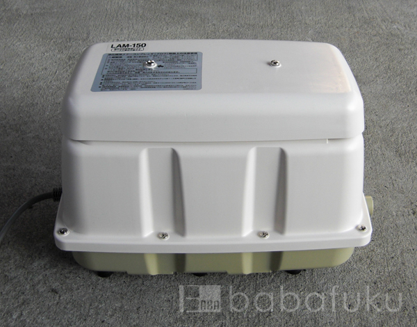 ブロアー 日東工器(クボタ)LAM-150 詳細図 ブロアー 日東工器(クボタ)LAM-150 詳細図