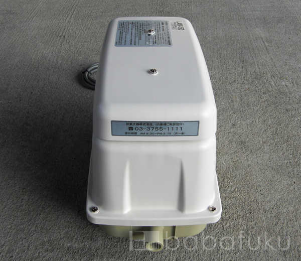 ブロアー 日東工器(クボタ)LAM-150詳細図 ブロアー 日東工器(クボタ)LAM-150 詳細図