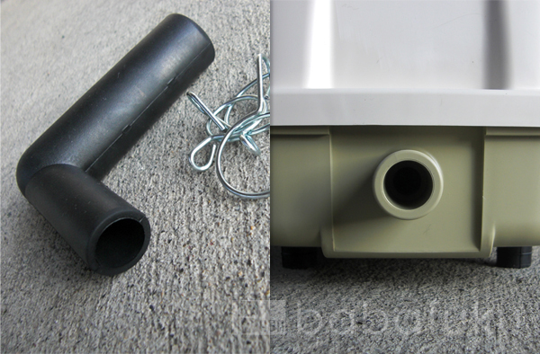 ブロアー 日東工器(クボタ)LAM-150 詳細図 ブロアー 日東工器(クボタ)LAM-150 詳細図