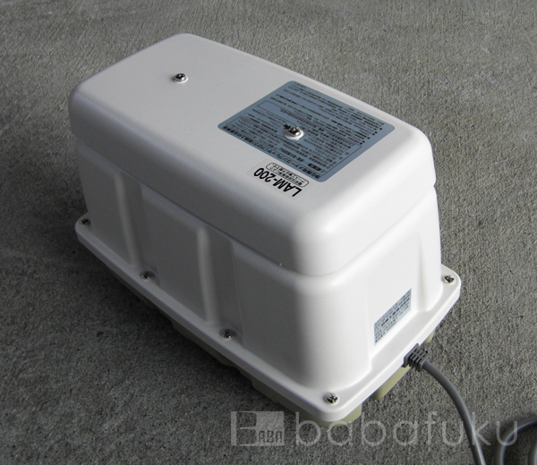 ブロアー 日東工器(クボタ)LAM-200 詳細図