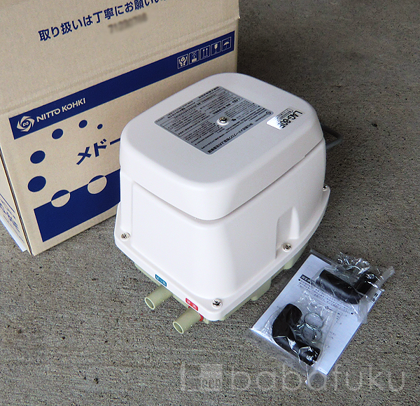 ブロアー 日東工器(クボタ)LAG-80E(左) ブロアー 日東工器(クボタ)LAG-80E(左)