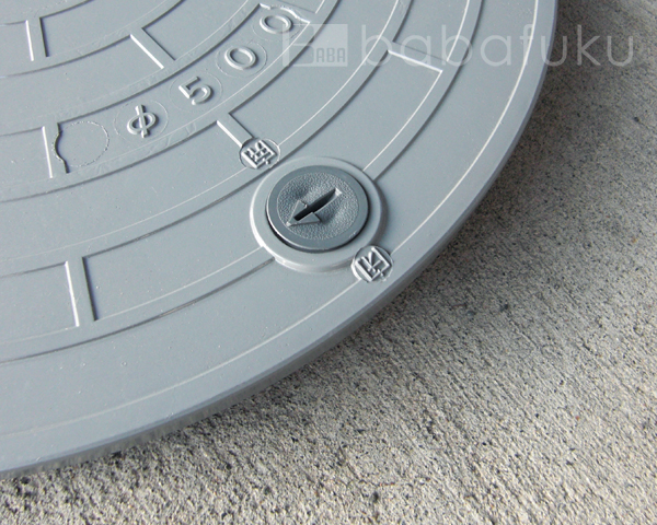 フジクリーン蓋(直径55.5cm耐荷重1500kg) 詳細図 フジクリーン蓋(直径55.5cm耐荷重1500kg) 詳細図