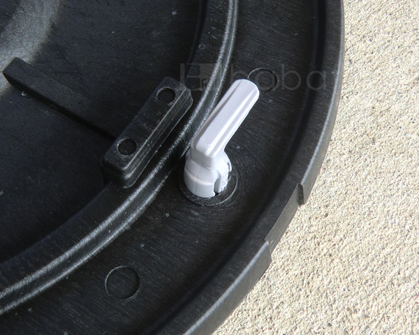 フジクリーン蓋ブラック(直径50.0cm耐荷重500kg) 詳細図 フジクリーン蓋ブラック(直径50.0cm耐荷重500kg) 詳細図