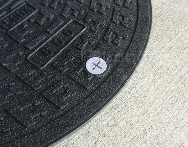 フジクリーン蓋ブラック(直径65.0cm耐荷重500kg) 詳細図 フジクリーン蓋ブラック(直径65.0cm耐荷重500kg) 詳細図