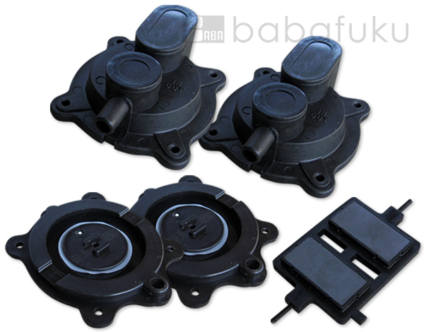 安永ダイヤフラム式補修部品/LP30-60(ロッド付き) 詳細図 安永ダイヤフラム式補修部品/LP30-60(ロッド付き) 詳細図