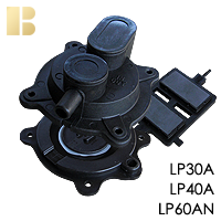 安永ダイヤフラム式補修部品/LP30A・40A・60AN(ロッド付き)