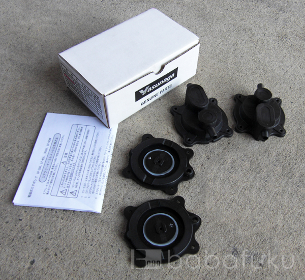 安永ダイヤフラム式補修部品/LP-60A・60NH 詳細図 安永ダイヤフラム式補修部品/LP-60A・60NH 詳細図