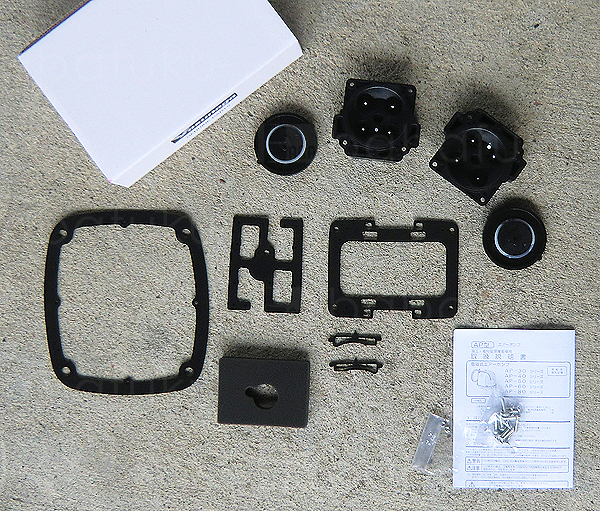 安永ダイヤフラム式補修部品/AP30・40 詳細図 安永ダイヤフラム式補修部品/AP30・40 詳細図