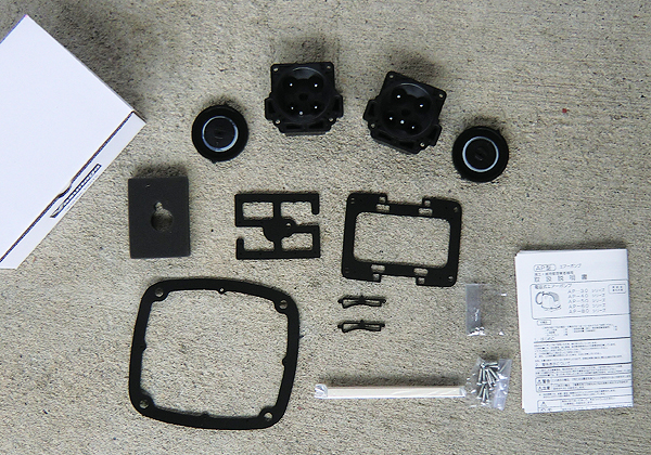 安永ダイヤフラム式補修部品/AP50・60・80 詳細図 安永ダイヤフラム式補修部品/AP50・60・80 詳細図