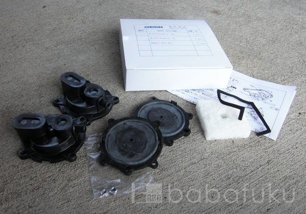 セコー(世晃)ダイヤフラム式補修部品/SLL30-40 セコー(世晃)ダイヤフラム式補修部品/SLL30-40