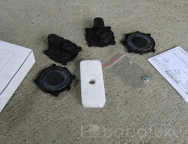 セコー(世晃)ダイヤフラム式補修部品/EL60-100 セコー(世晃)ダイヤフラム式補修部品/EL60-100